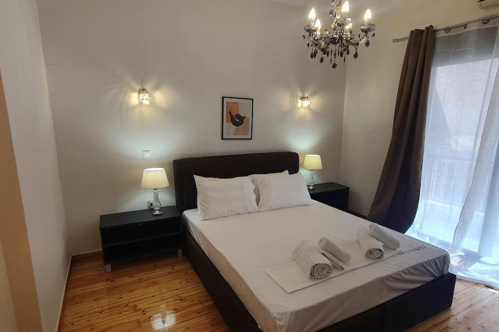Spacious Beauty In Athens, 55M2, Metro 7' Exteriör bild